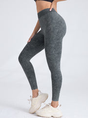 V-Back Scrunch Butt Workout Leggings, Women Seamless Gym Yoga Leggings High Waist Active Yoga Pants, Yoga Leggings High Waist Active Yoga Pants