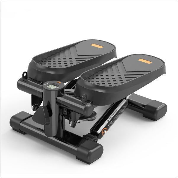 CD Monitor Downloads Home Office Exercise 330LBS Capacity Mini Stepper With Resistance Bands And LCD Monitor