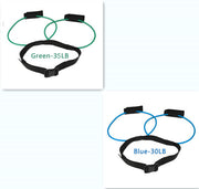 Fitness Women Body Butt Band Resistance Bands Adjustable Waist Belt Pedal Exerciser